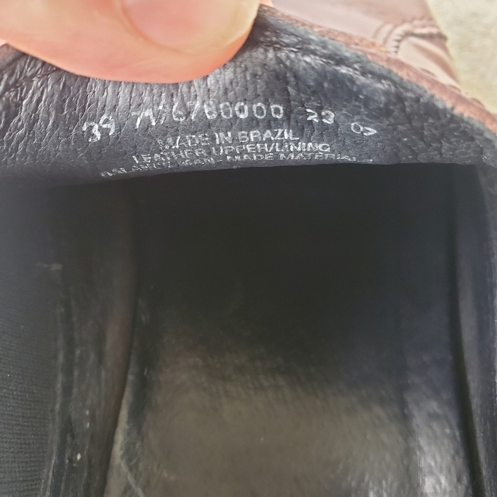 Womens dansko 39 size 9 clogs slip on chunky leather brown comfort nursing work - Picture 7 of 11
